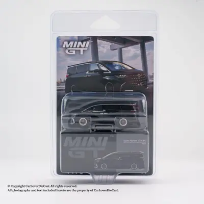Mini GT Toyota Alphard KUHL on its blister card
